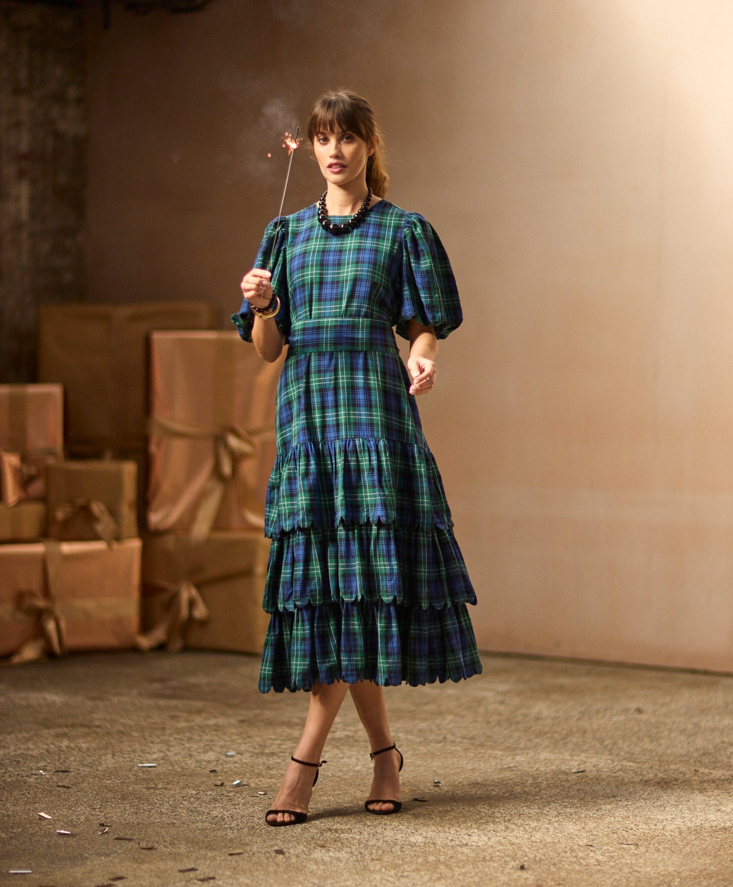 Penelope Tartan Dress